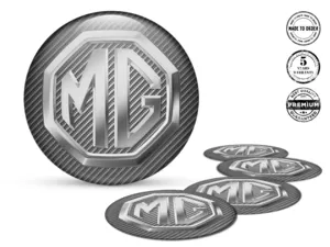 MG Nabenaufkleber Ausgabe Individuelles Dome-Design